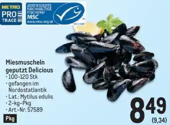 Metro Miesmuscheln geputzt Delicious Angebot