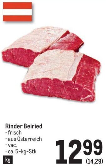 Metro Rinder Beiried Angebot