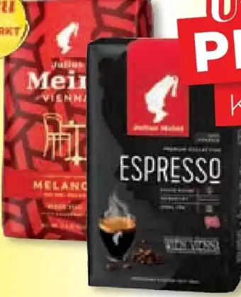 Unimarkt Kaffee premium espresso Angebot