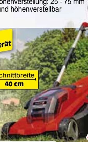 Zgonc Akku-rasenmäher set rasarro 36/40 Angebot