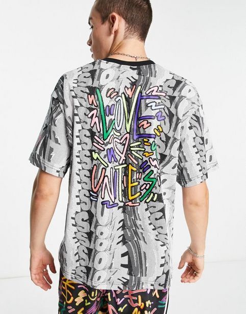 ASOS Adidas originals – pride – t-shirt in schwarz mit „love unites“-rückenprint Angebot