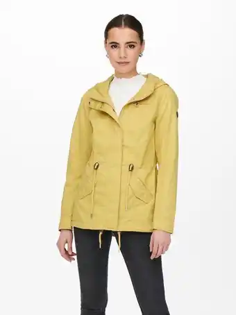Only Leinen parka jacke Angebot