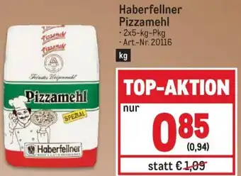 Metro Haberfellner Pizzamehl - 2x5-kg-Pkg • Art.-Nr. 20116 Angebot