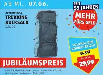 Hofer ADVENTURIDGE TREKKING RUCKSACK Seite 20 Angebot