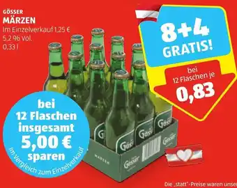 Hofer Gösser MÄRZEN 0,33 L Angebot