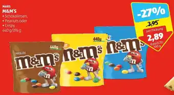 Hofer M&M'S 440 g/374 g Angebot