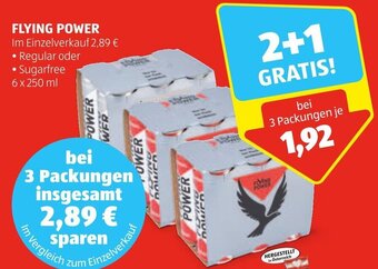 Hofer FLYING POWER 6 x 250 ml Angebot