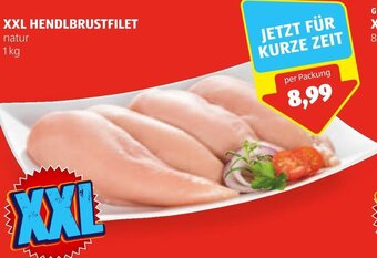 Hofer XXL HENDLBRUSTFILET natur 1 kg Angebot