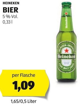 Hofer HEINEKEN BIER 0,33 l Angebot