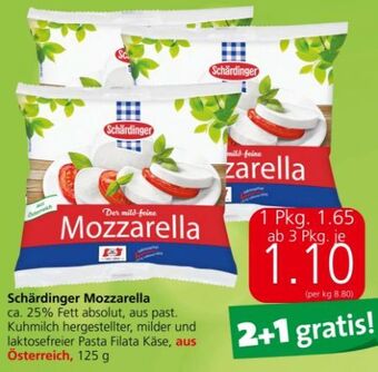 Spar Mozzarella Angebot