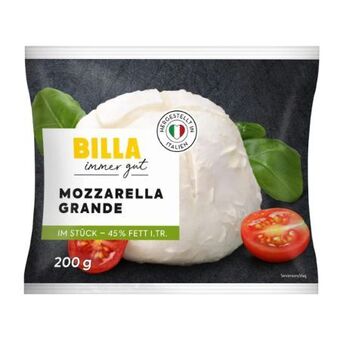 Billa Mozzarella grande Angebot