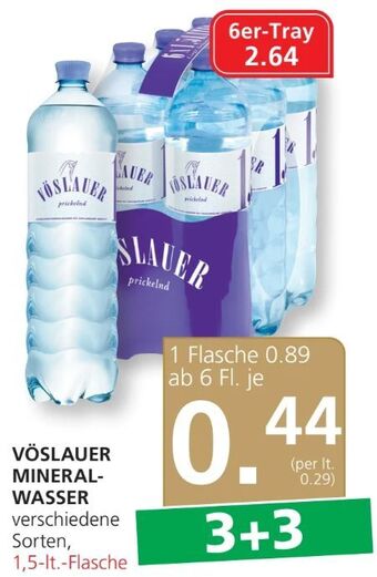 SPAR Gourmet Mineralwasser Angebot