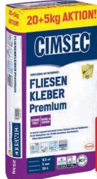 Hagebau Fliesenkleber premium Angebot