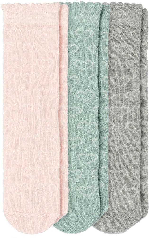 Ernsting's family 3 paar baby socken mit herz-motiv Angebot