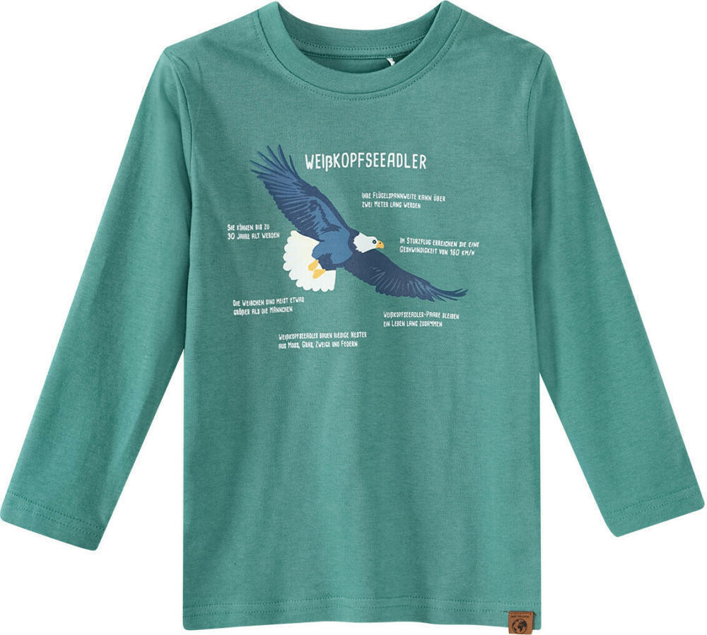 Ernsting's family Kinder langarmshirt mit adler-print Angebot