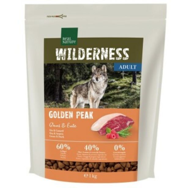 Fressnapf Wilderness golden peak gans & ente 1 kg Angebot