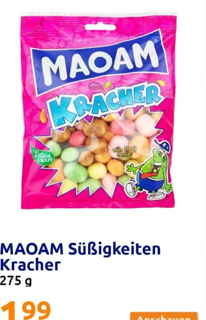 Action MAOAM Süßigkeiten Kracher 275 g Angebot