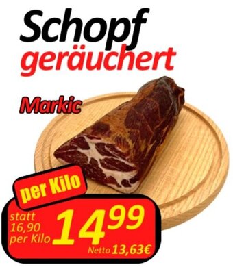 Wurstico Schopf geräuchert per Kilo Angebot