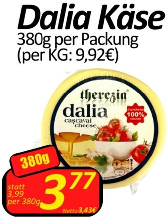 Wurstico Dalia Käse 380g per Packung Angebot