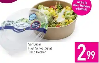 Sutterlüty SanLucar High School Salat 100 g Becher Angebot