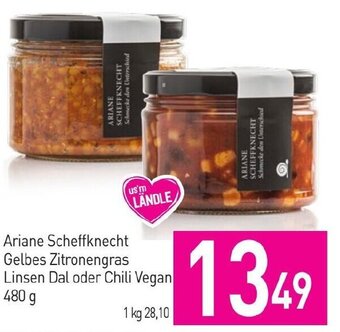 Sutterlüty Ariane Scheffknecht Gelbes Zitronengras Linsen Dal oder Chili Vegan 480 g Angebot