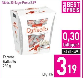Sutterlüty Ferrero Raffaello 230 g Angebot