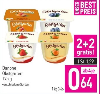 Sutterlüty Danone Obstgarten 175 g verschiedene Sorten Angebot