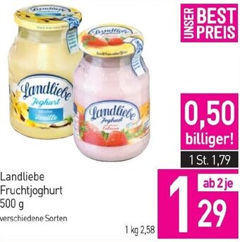Sutterlüty Landliebe Fruchtjoghurt 500 g Angebot