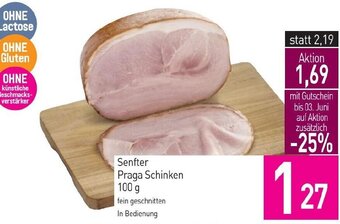 Sutterlüty Senfter Praga Schinken 100 g Angebot