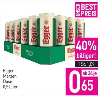 Sutterlüty Egger Märzen Dose 0,5 Liter Angebot