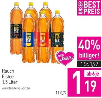 Sutterlüty Rauch Eistee 1,5 Liter Angebot