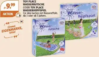 Müller TOY PLACE WASSERRUTSCHE ODER TOY PLACE WASSERHÜPFSPIEL Angebot