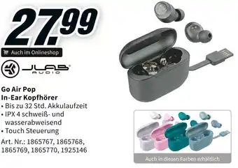 Media Markt Go Air Pop In-Ear Kopfhörer Angebot