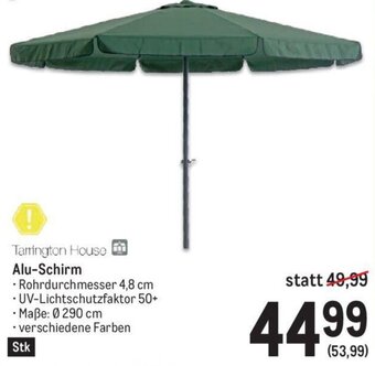 Metro Tarrington House Alu-Schirm Angebot