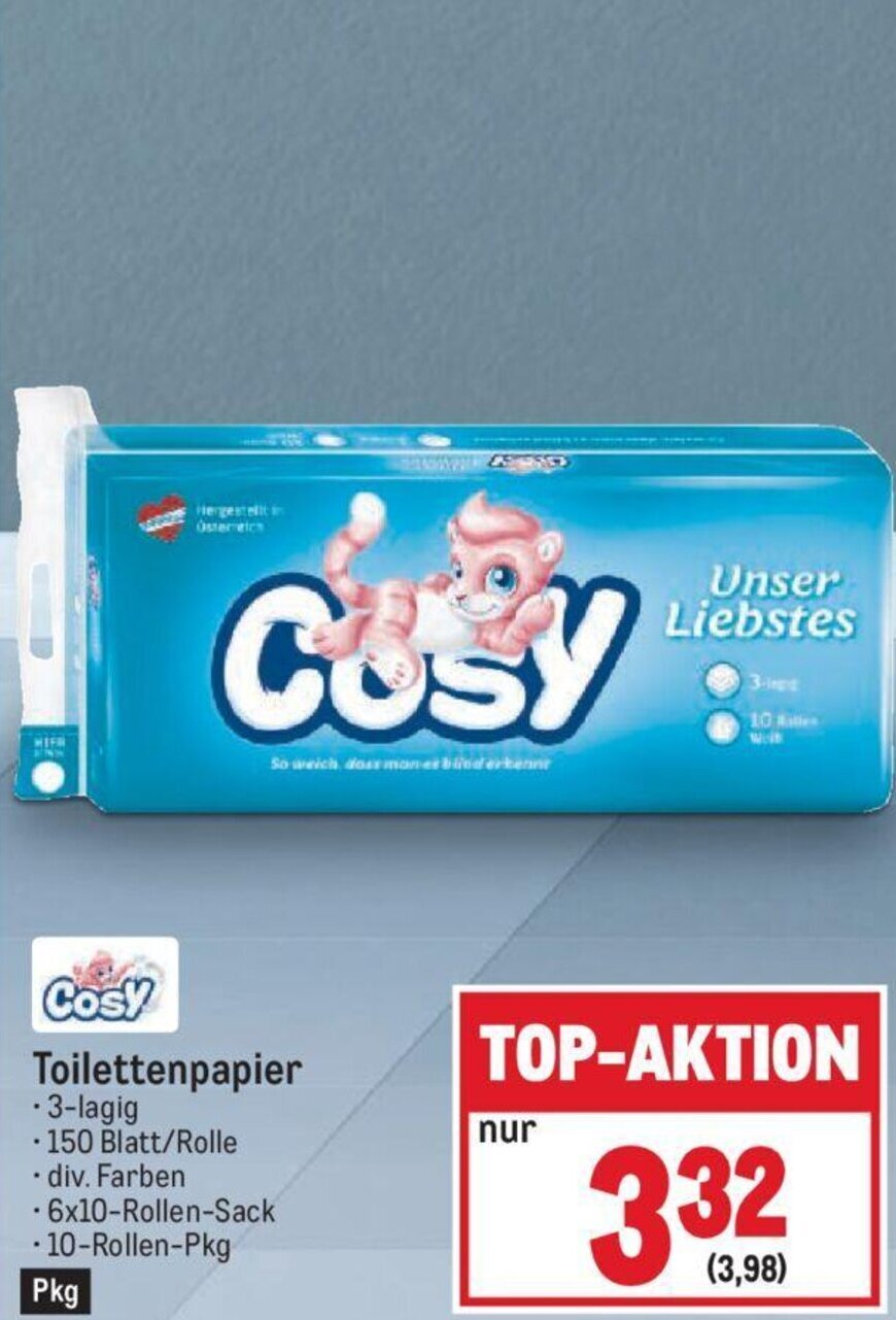 Metro Toilettenpapier Angebot
