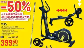 Metro WBA z. B. Crosstrainer ET-X-9H Angebot