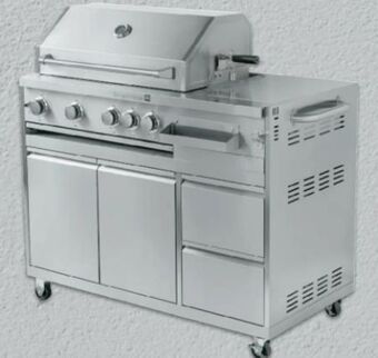 Metro Gasgriller 4 brenner bbq Angebot