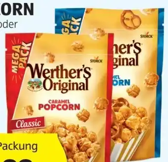 Hofer Werther‘s original caramel popcorn Angebot