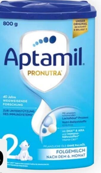Bipa Aptamil pronutra folgemilch 2 Angebot