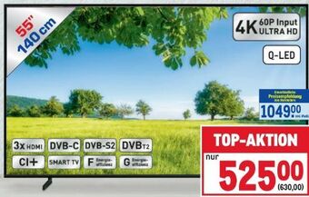 Metro Qled tv 55q60b Angebot