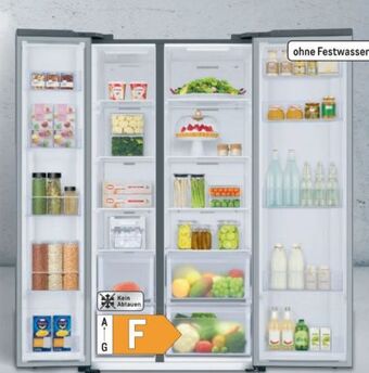 Metro Kühlschrank side by side rs66a8100sl-ef Angebot