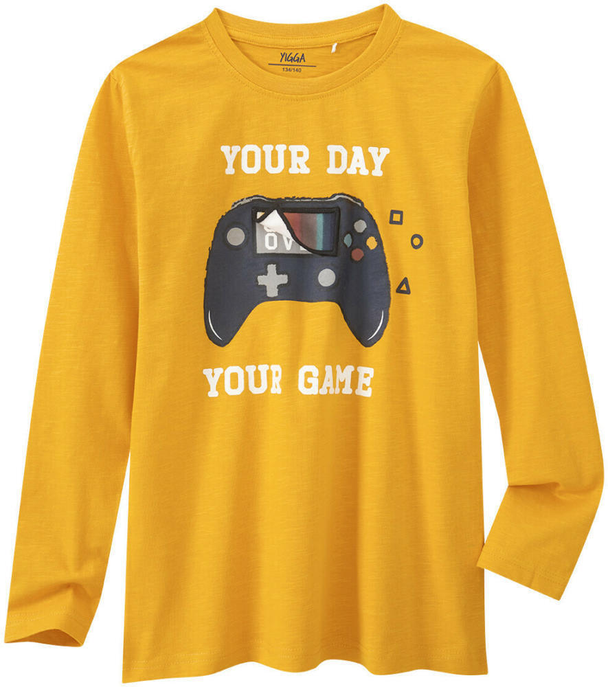 Ernsting's family Jungen langarmshirt mit 3d-applikation Angebot