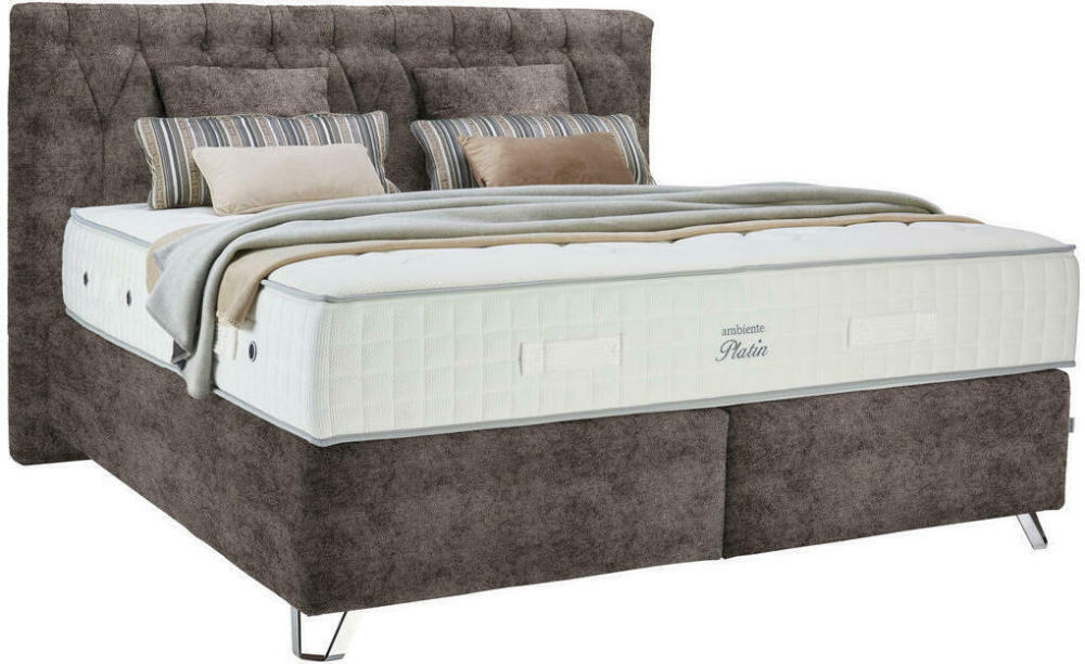 XXXLutz Boxspringbett 180/200 cm in braun Angebot