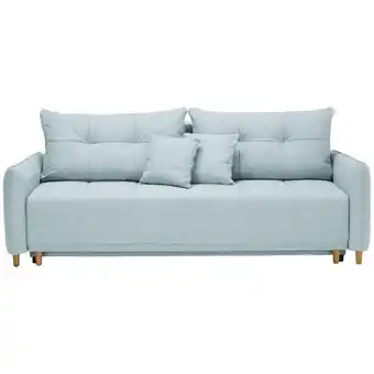 XXXLutz Schlafsofa in webstoff hellblau Angebot