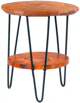 XXXLutz Beistelltisch in holz, metall 40/50/50/55 cm Angebot