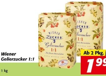 Nah&Frisch Wiener Gelierzucker 1:1 1 kg Angebot