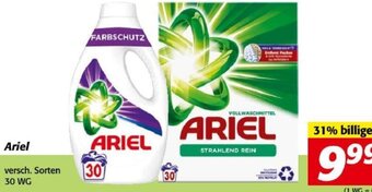 Nah&Frisch Ariel versch. Sorten 30 WG Angebot