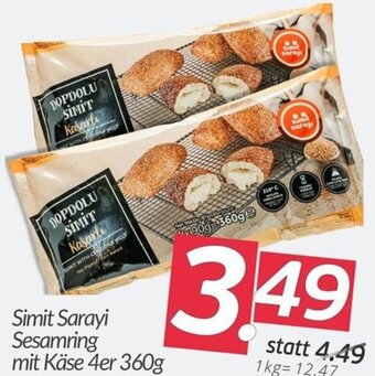 ETSAN Simit Sarayi Sesamring mit Käse 4er 360g Angebot