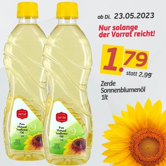 ETSAN Zerde Sonnenblumenöl 1lt Angebot