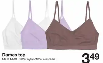 Zeeman Dames top Maat M-XL. 90% nylon/10% elastaan. Angebot